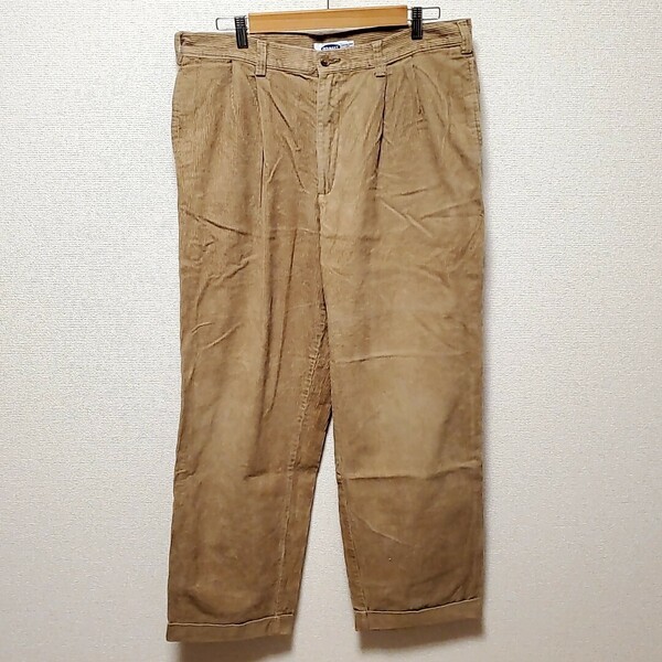 C54◆00s OLD NAVY コーデュロイパンツ size36×32 ベージュ 中古 USED 古着 アメリカ古着