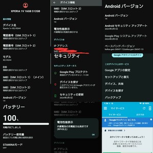 XPERIA 1V XQ-DQ44★国内版シムフリー★16GB★512GB★ブラック★SONY WF-1000XM4 イヤホン★XPERIA STREAM★HUAWEI QIチャージャー★ケースの画像10