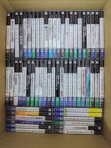 PSP_545【1円スタート！】大量約180本まとめ売り　ゲームソフト　プレーステーションポータブル　ジャンク品 (F)