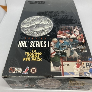 【PROSET】 PLATINUM NHL SERIES1 12 TRADING CARDS PER PACK36PACKS 1991-92　17482
