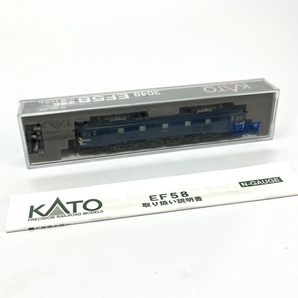 ジャンク（株）関水金属 【KATO】3049 EF58 後期型 小窓 Hゴム Nゲージ 鉄道模型 電気機関車 書き込み有の画像5