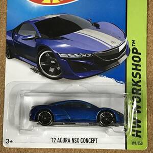 [191B] '12 ACURA NSX CONCEPT, ベーシックカー【ホットウィール】