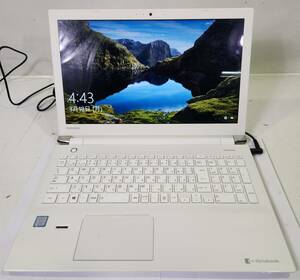 □[2017年秋冬モデル] dynabook ダイナブック AZ64/EW 初期設定済み Windows10 core-i7 7500U 8GB HDD1TB 