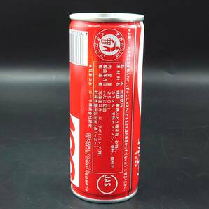 ★ 【当時物 希少】 コカコーラ スチール缶 250ml 開封済み プルタブ 100周年記念缶 COCA-COLA 1986年製造 ★の画像4