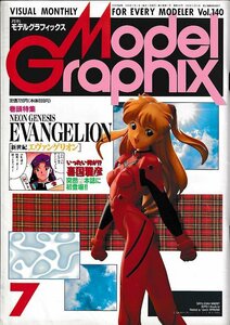 ■送料無料■Y03■モデルグラフィックス■1996年７月Vol.140■巻頭特集：新世紀エヴァンゲリオン■(並程度）