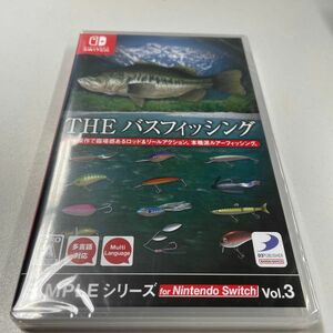 未開封品　SIMPLEシリーズ for Nintendo Switch Vol.3 THE バスフィッシング