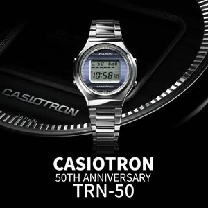 新品未開封 TRN-50-2AJR CASIOTRON カシオトロン CASIO WATCH 50TH ANNIVERSARY 世界限定4,000本