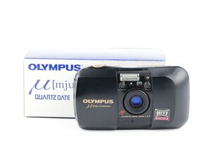 05520cmrk OLYMPUS μ[mju:] PANORAMA OLYMPUS LENS 35mm F3.5 コンパクトフイルムカメラ