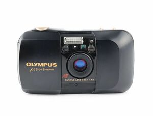 05566cmrk OLYMPUS μ[mju:] PANORAMA OLYMPUS LENS 35mm F3.5 コンパクトフイルムカメラ