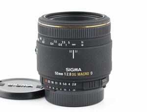 05666cmrk SIGMA 50mm F2.8 DG MACRO D 単焦点 標準 マクロレンズ ニコン Fマウント