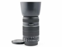 05981cmrk Canon EF-S 55-250mm F4-5.6 IS II 望遠 ズームレンズ 交換レンズ EFマウント_画像1