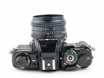 06022cmrk MINOLTA New X-700 + MD ROKKOR 50mm F1.7 MF一眼レフカメラ 標準レンズ MDマウント_画像5