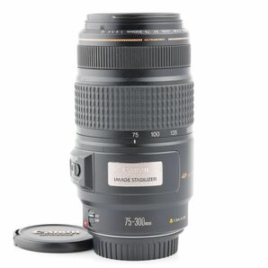 06124cmrk Canon EF75-300mm F4-5.6 IS USM 望遠ズームレンズ EFマウントの画像1
