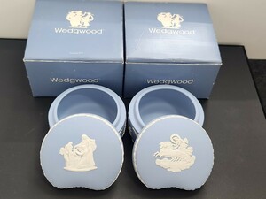 ★美品　１円スタート★WEDGWOOD ウェッジウッド ジャスパー　小物入れ