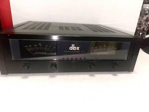 80年代 名機 dbx BX-3 4チャンネル ステレオ パワーアンプ 2ch/3ch/4ch BTL 接続可 ヴィンテージ オーディオ 機器 ディービーエックス