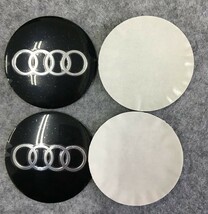 ★アウディ AUDI★109★ホイールセンターキャップシール ハブキャップシール 車用 4枚セット 直径56mm_画像2