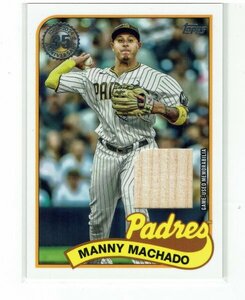 【Manny Machado/マニー・マチャド】2024 Topps Series1 レリック バットカード #89BR-MM