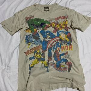 ヨーロッパ古着 MARVEL Tシャツ マーベル アメコミ 海外古着 us古着 スパイダーマン アイアンマン ハルク キャプテンアメリカ vintage