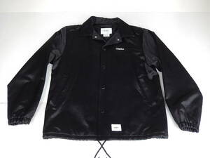 WTAPS　19SS　Greasers　Jacket　サイズX01　191TQDT-JKM01　ダブルタップス　グリーサーズ　コーチジャケット