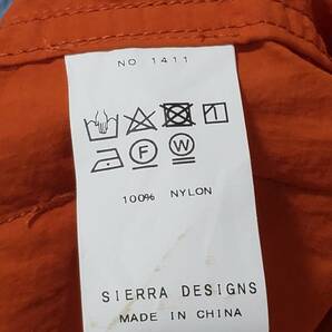 SIERRA DESIGNS+BEAMS PLUS アウトドアジャケット サイズM オレンジの画像7
