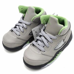 B05166 新品 NIKE/AIR JORDAN 5 RETRO キッズ シューズ 【サイズ：6C(12cm)】 グレー DQ3736-003 ベビー エアージョーダン ナイキ