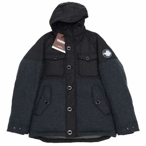 D0420S 新品訳あり POLEWARDS/ダウンジャケット 【サイズ：L】 ブラック 定価81400円 6091 ODYSSEY HYBRID PARKA ザンター ポールワーズ