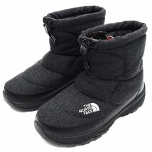 B0524S 未使用品 THE NORTH FACE/ヌプシ ブーティー 【サイズ：26cm】 チャコール NF51979 Nuptse Bootie Wool 5 Short ノースフェイス _画像1