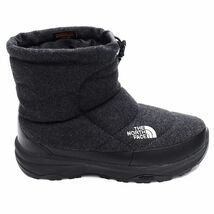 B0524S 未使用品 THE NORTH FACE/ヌプシ ブーティー 【サイズ：26cm】 チャコール NF51979 Nuptse Bootie Wool 5 Short ノースフェイス _画像3