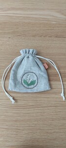  hand made ..... embroidery pouch Mini pouch pouch pouch embroidery pouch embroidery pouch ...... beautiful . Aoki Kazuko foglamp linen Work 