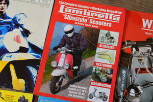 ランブレッタ　ワークショップマニュアル全編英語 lambretta issue1 1999 スクータリング　weller ライトニング　モンドスクート　
