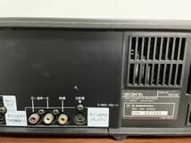 通電確認済み！ジャンク　SONY WV-H2 VHSビデオデッキ　ビデオカセットレコーダー 95年製_画像7