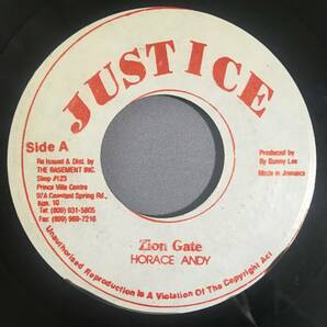 Horace Andy / Zion Gate [Justice - JPR 7014]の画像1