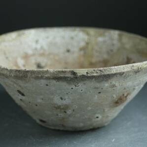 ■織■鎌倉時代の山茶碗（直し有）の画像1