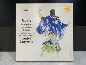 *LP* reissue weight record 4LPkryui chest Paris music . tube laveru orchestral music work complete set of works Cluytens PCO Ravel Complete Orchestra Works