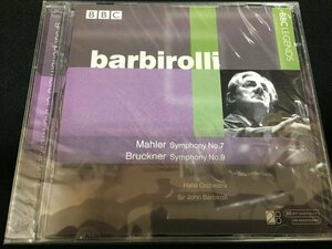 ★未開封 CD★[BBC LEGENDS] バルビローリ マーラー：交響曲第7番/ブルックナー：交響曲第9番（BBCL4034-2）