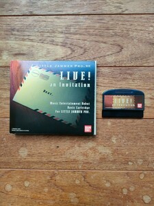 LITTLE JAMMER PRO. little jama- Pro cartridge LIVE! an Invitation Bandai BANDAI KENWOOD Kenwood operation goods 