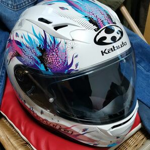 オージーケーカブト] バイクヘルメット フルフェイス KAMUI3 LEIA(レイア) パールホワイト　 OGK KABUTO
