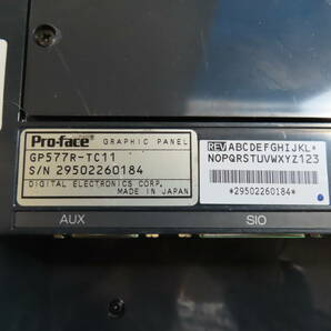 pro-face タッチパネル デジタル プログラマブル表示器GP577Rシリーズ 10型 GP577R-TC11 通電確認済み（108)の画像7