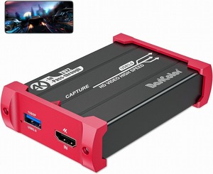 【新品】Basicolor HSV321 USB 3.1 Gen1 5Gbps USBキャプチャー フルHD ソフトウェアエンコード 録画 配信 OBS YouTube ゲーム ニコ生