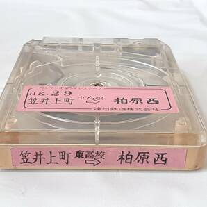遠州鉄道 バス車内放送テープ 笠井上町⇒東高校⇒柏原西★浜北営業所★遠鉄バス 路線バス 8トラック ワンマン用エンドレステープ★当時物の画像2