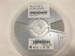 釜屋電機　RMC1/2K104FTE　4000個/巻　角板形チップ抵抗器　5025Mサイズ　100kΩ　0.75W　E品