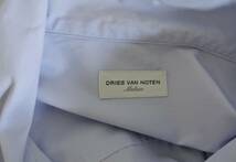 DRIES VAN NOTEN/ドリスヴァンノッテン Blue Bow Collar Shirt ボウタイ オーバーサイズ シャツ ライトブルー サイズ：M(オーバーサイズ)_画像3