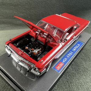 SUNSTAR 1/18 1961 CHEVROLET IMPALA SS 409 インパラ シボレー ローライダー ミニカーの画像2