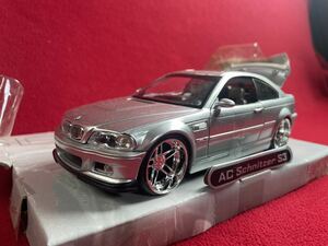 1/24 BMW M3 AC Schnitzer S3 DUB CITY EURO-SPEC JADA SCHNITZER E46 minicar 