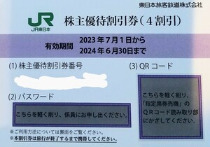 在庫あり ★番号通知かネコポスで発送★ JR東日本 株主優待割引券 (検索用:9020 在庫13）