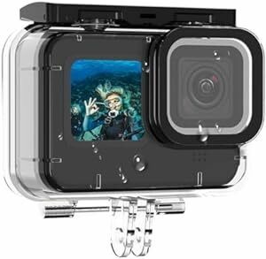 AuyKoo Gopro Hero12/Hero11/Hero 10/Hero 9 防水ケース 防水ハウジング 保護ケース 透