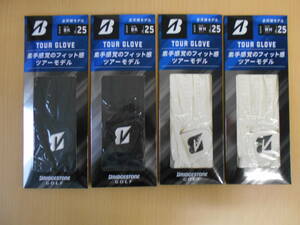 * Bridgestone Golf *GLG12* color / white * black *25cm*4 sheets * new goods *