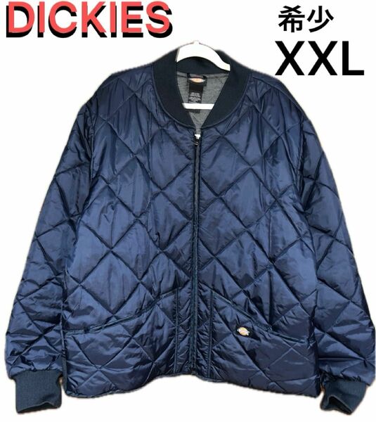 DICKIES ディッキーズ　ダイヤモンド　キルティングジャケット　 ネイビー　XXL