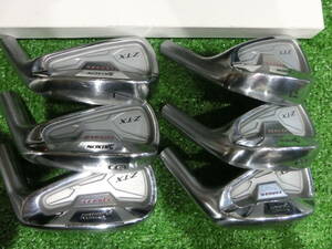 ☆スリクソン SRIXON ZTX FORGED アイアンヘッド 5-PWの6個 ランクC 打感操作性良く許容性も兼ね備えたZ-TXフォージドアイアン F-51