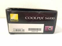 【未使用品】Nikon ニコン COOLPIX クールピクス S6100 デジタルカメラ ピンク 通電確認済み KD_画像7